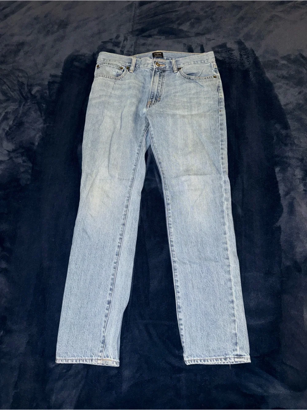 J. Crew Light Blue Men’s Denim Jeans - Classic Straight Fit (30x30)
